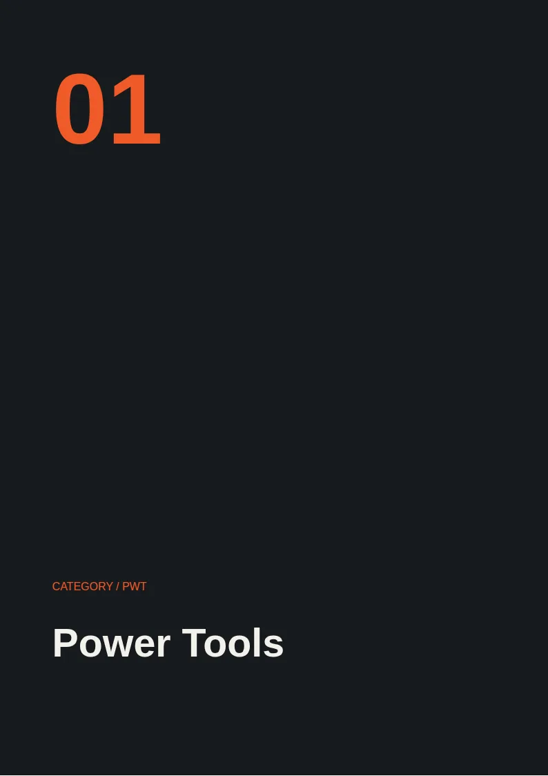 Industrial Components Catalog Template — page 4