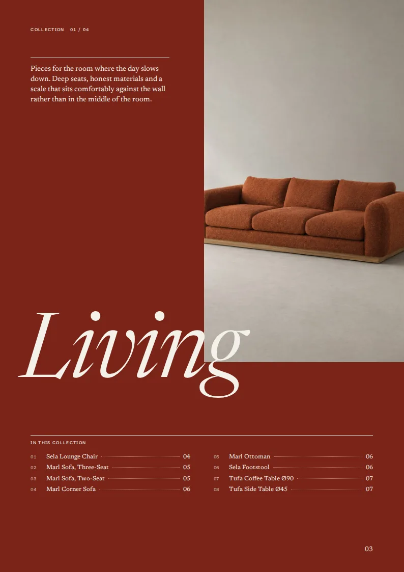 Furniture Catalog Template — page 3
