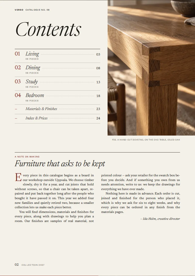 Furniture Catalog Template — page 2