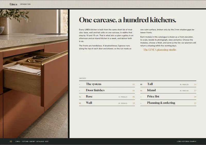 Modular Kitchen Cabinet Catalog Template — page 2