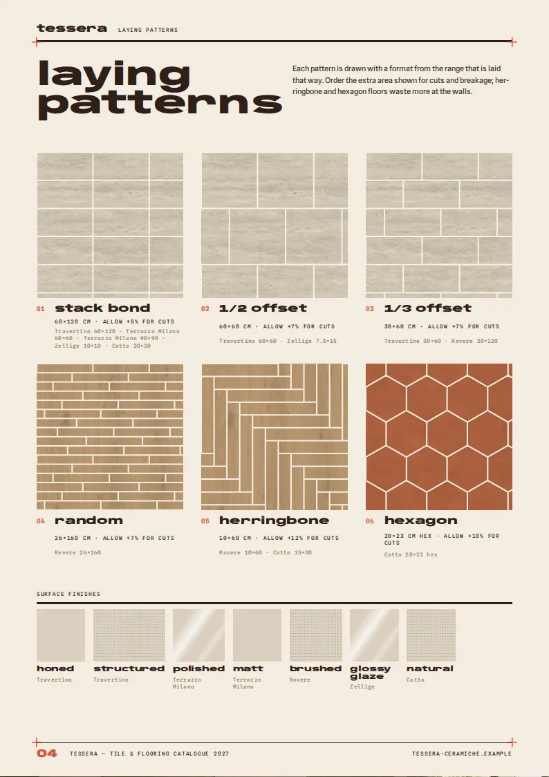 Ceramic Tile Catalog Template — page 4