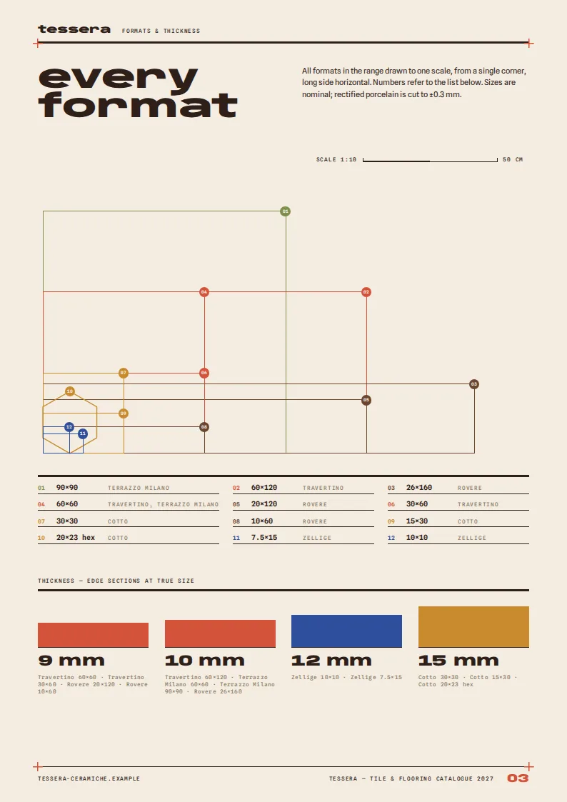 Ceramic Tile Catalog Template — page 3